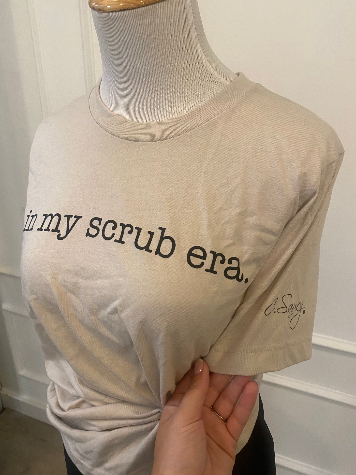 FINAL SALE- "In My Scrub Era" T-shirt