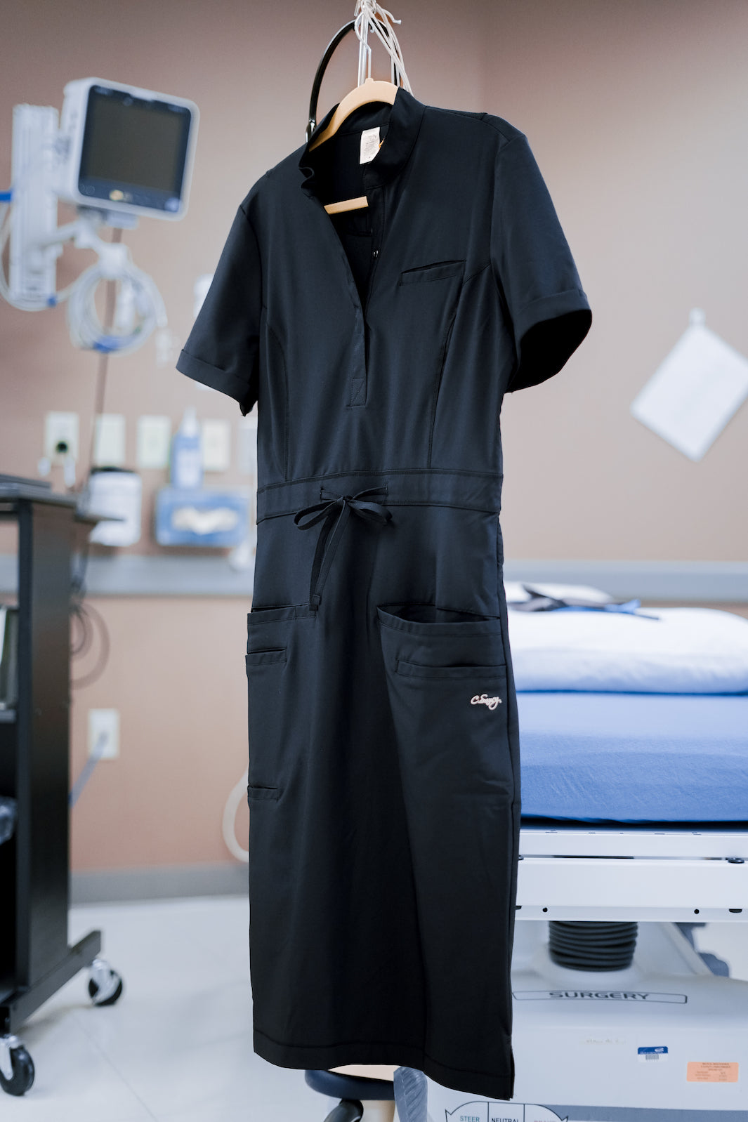 Black nurse uniform dress hotsell