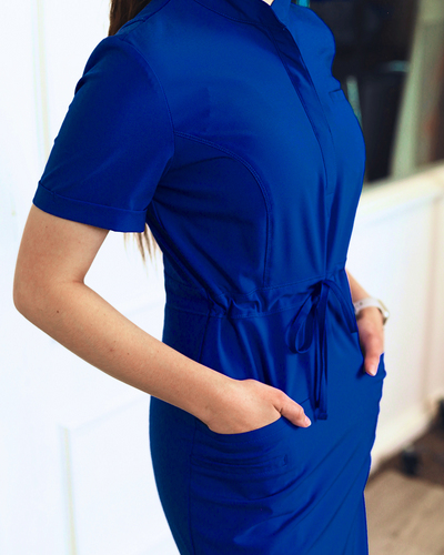 The Iconic Scrub Dress in the Original Collection | Galaxy Blue