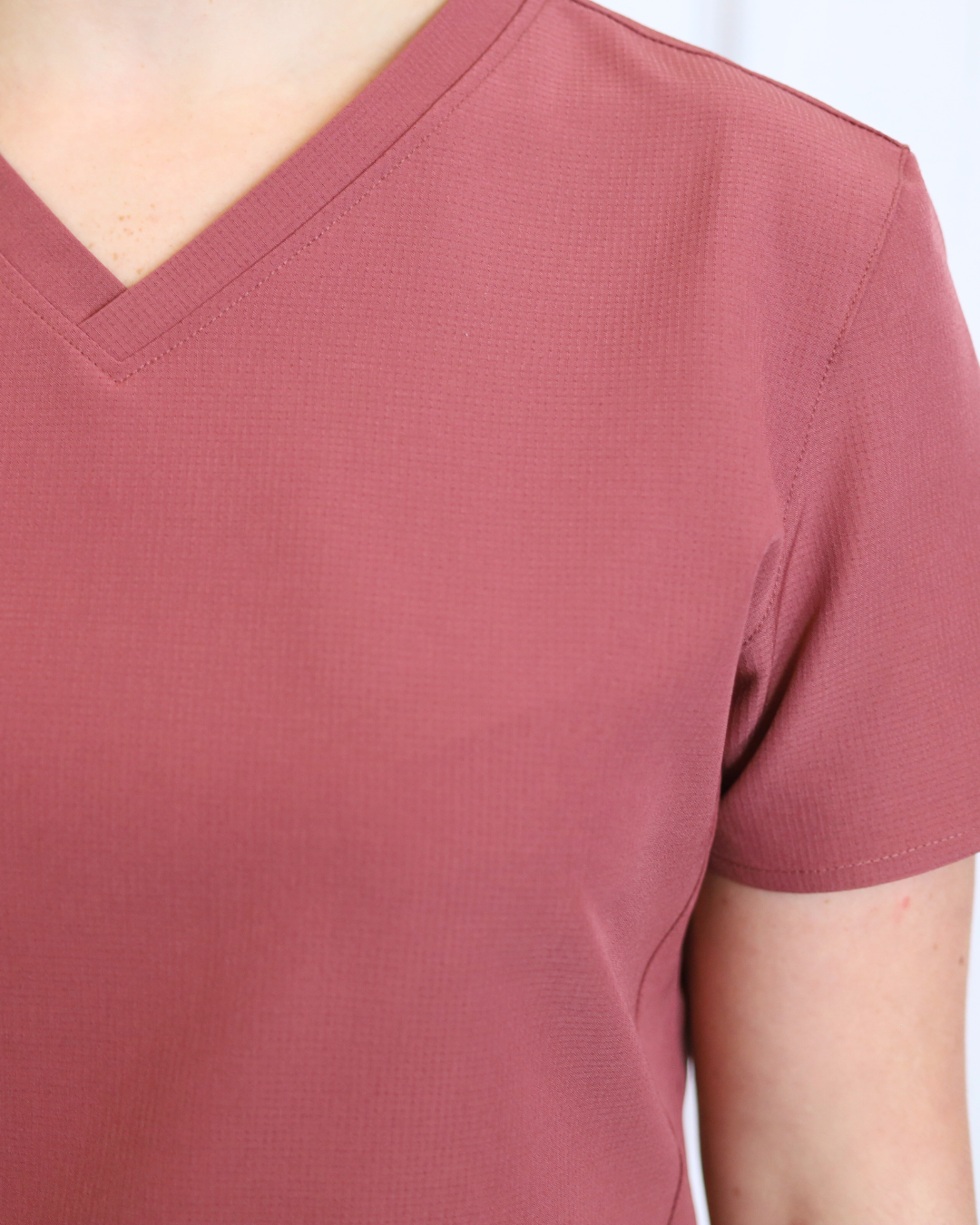 Original Scrub Top - Deep Mauve