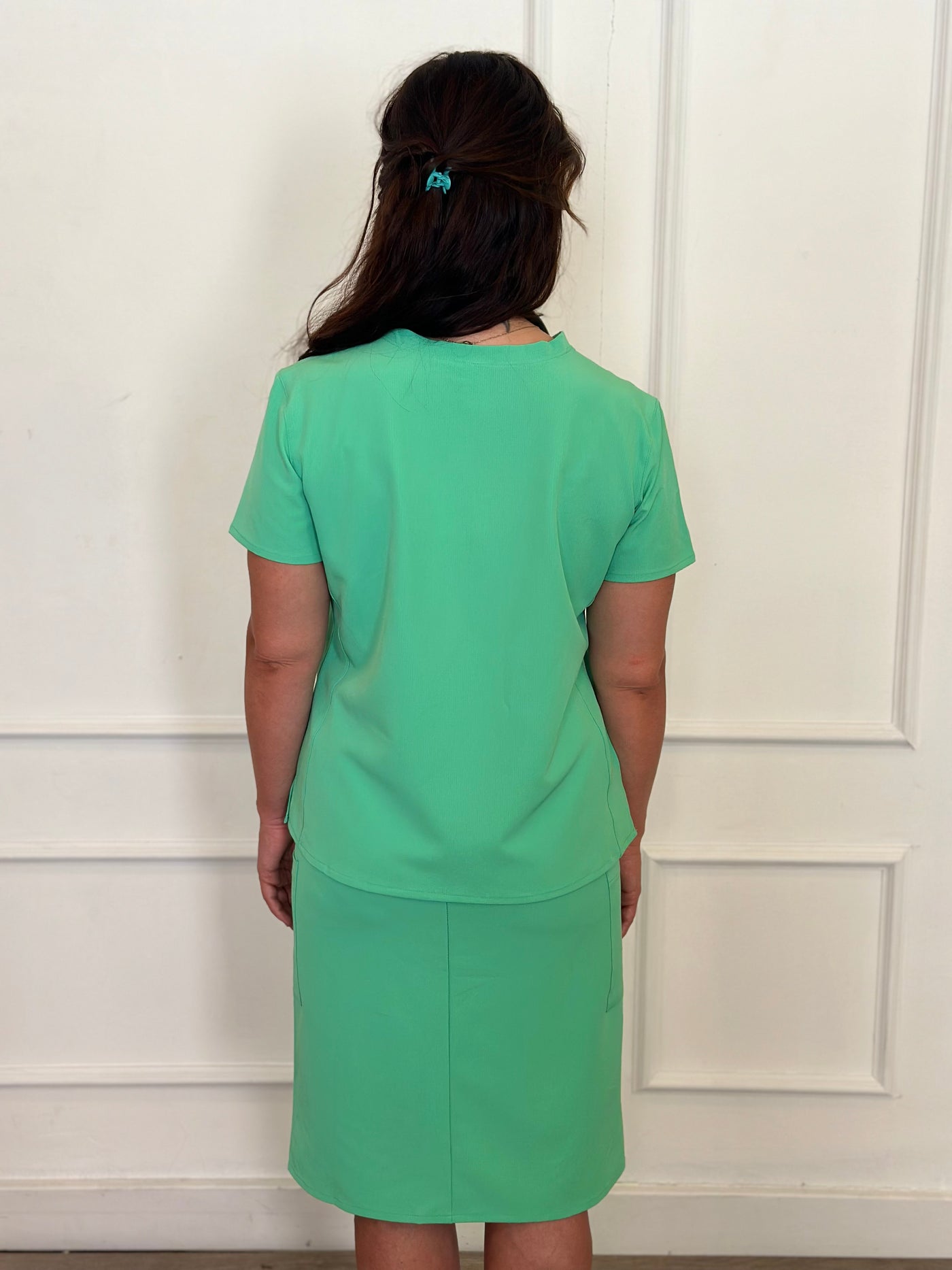 FINAL SALE - Original Scrub Top - Surgical Green