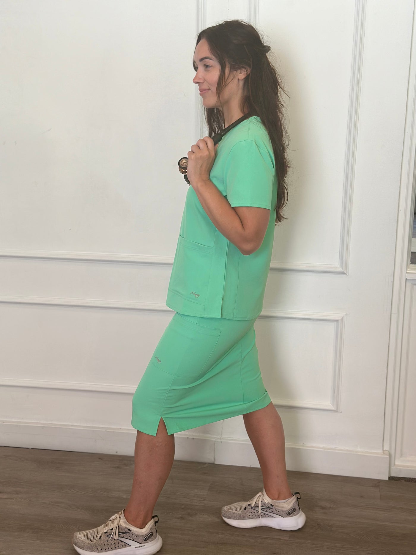 Original Scrub Skirt - Surgical Green