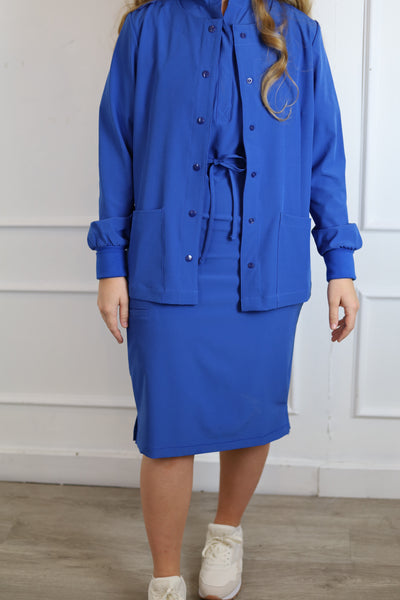 The Iconic Scrub Dress in the Original Collection | Royal Blue