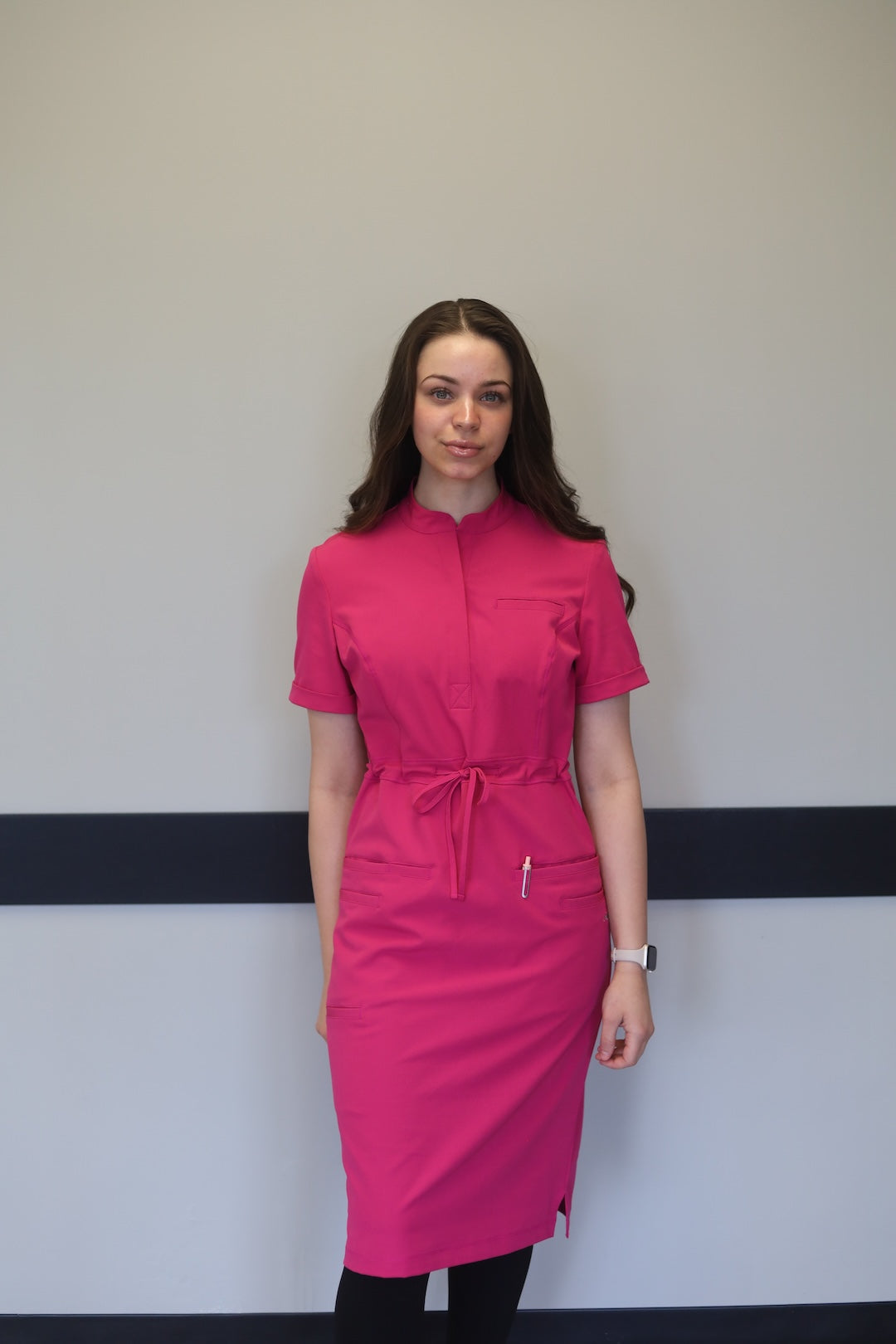 pink scrub dress Women's Medical Scrub Dress | Desert Clay