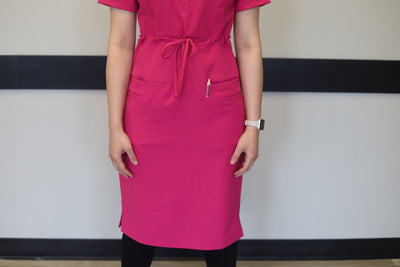The Iconic Scrub Dress in the Original Collection | Shocking Pink