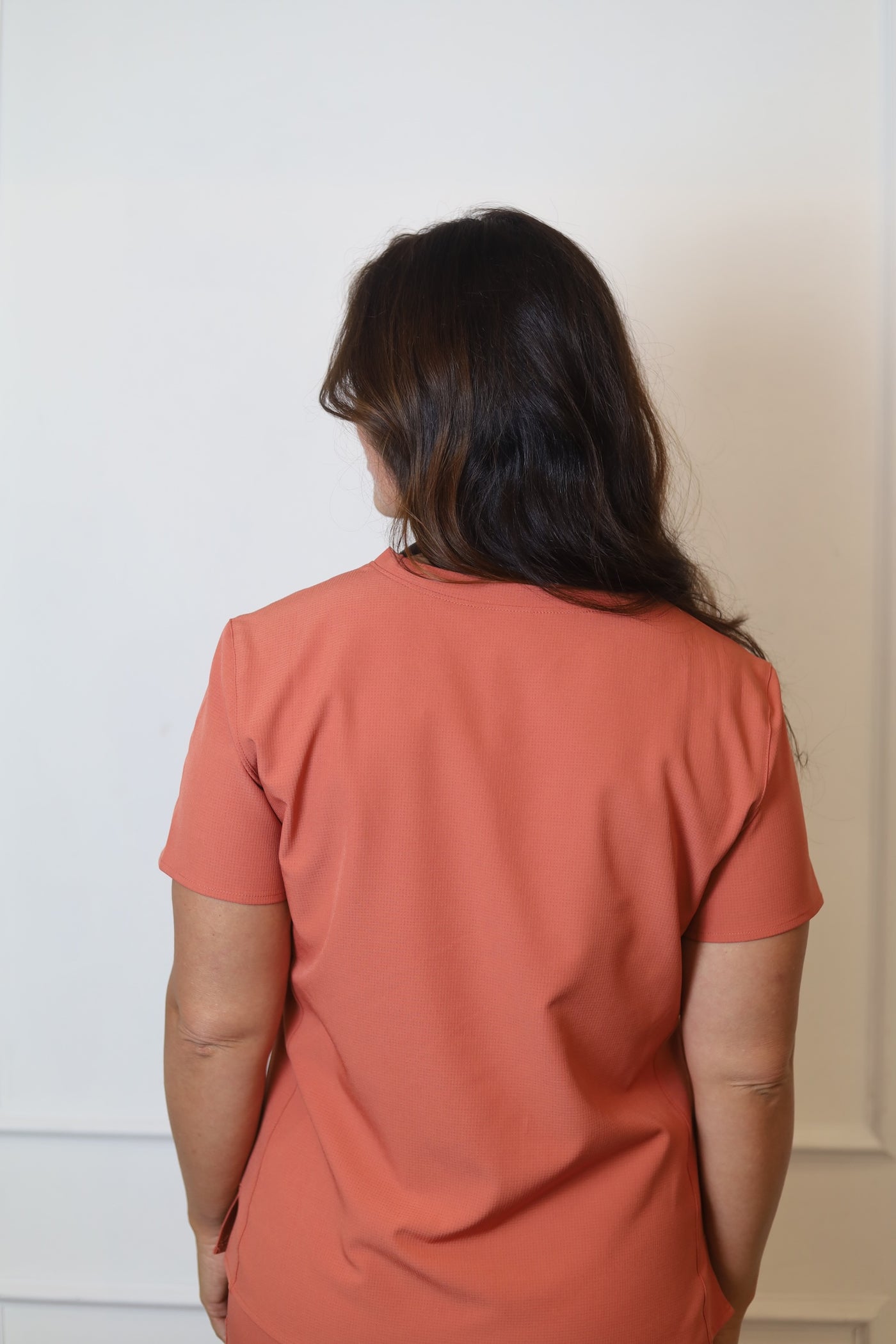 Original Scrub Top - Terracotta