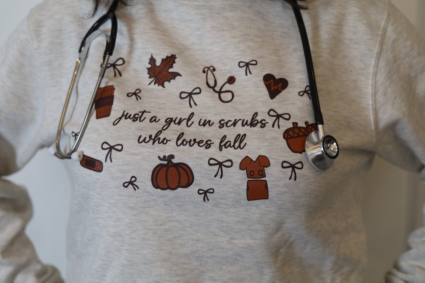 Cozy Meets Clinical Crewneck | Fall Sweatshirt
