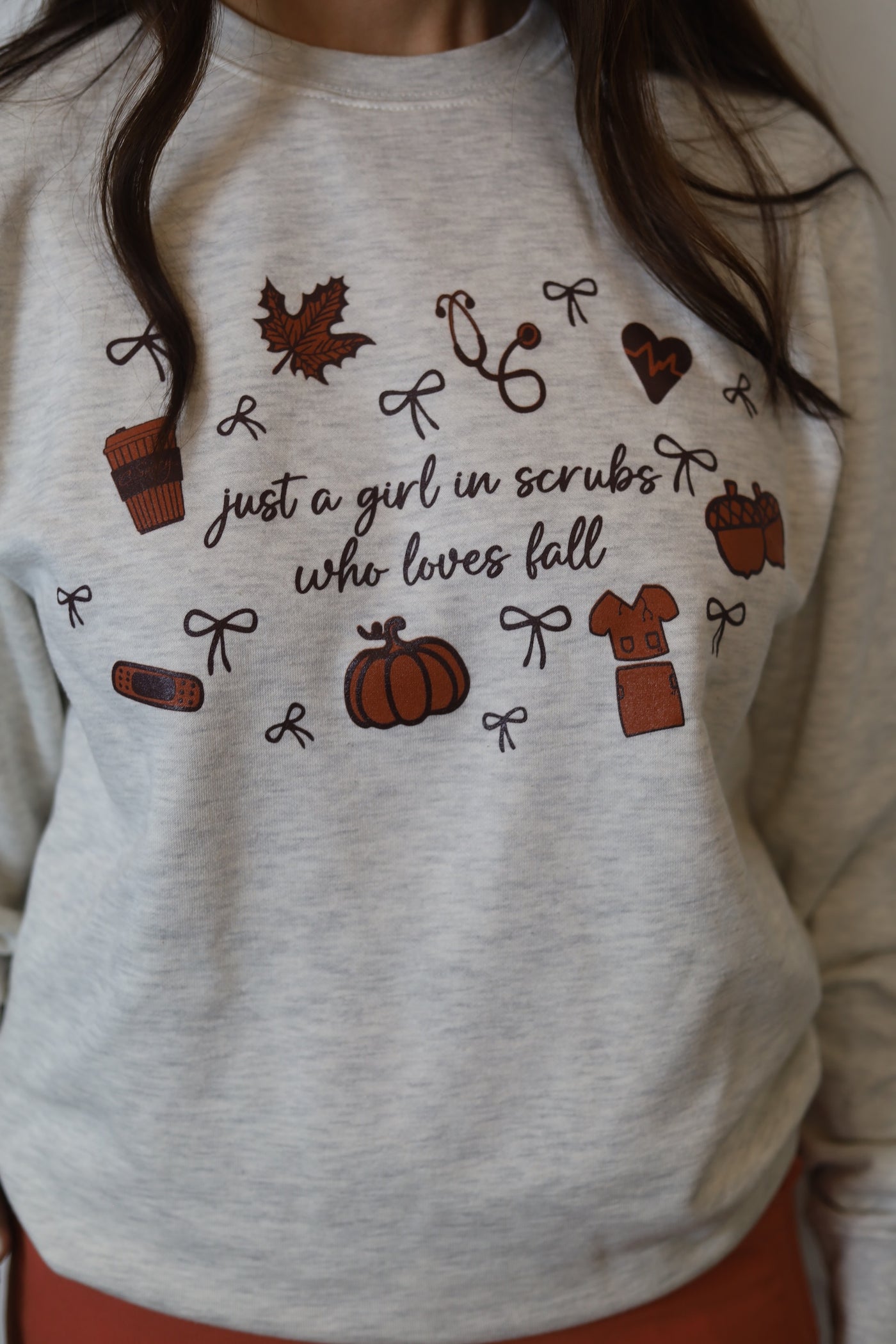 Cozy Meets Clinical Crewneck | Fall Sweatshirt