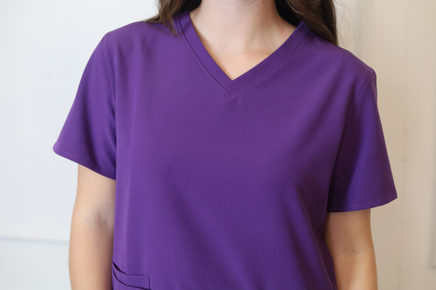 Original Scrub Top - Purple