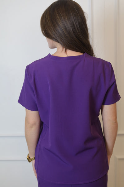 Original Scrub Top - Purple
