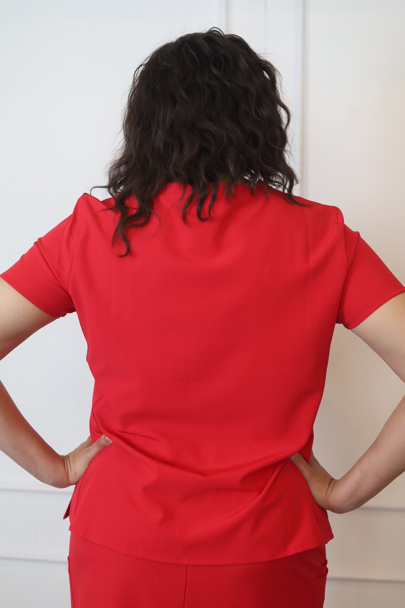 Original Scrub Top - Red