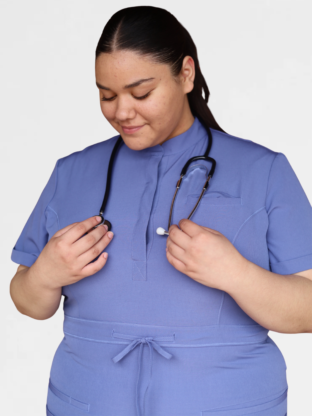 Women's Medical Scrub Dress | Midnight Haze