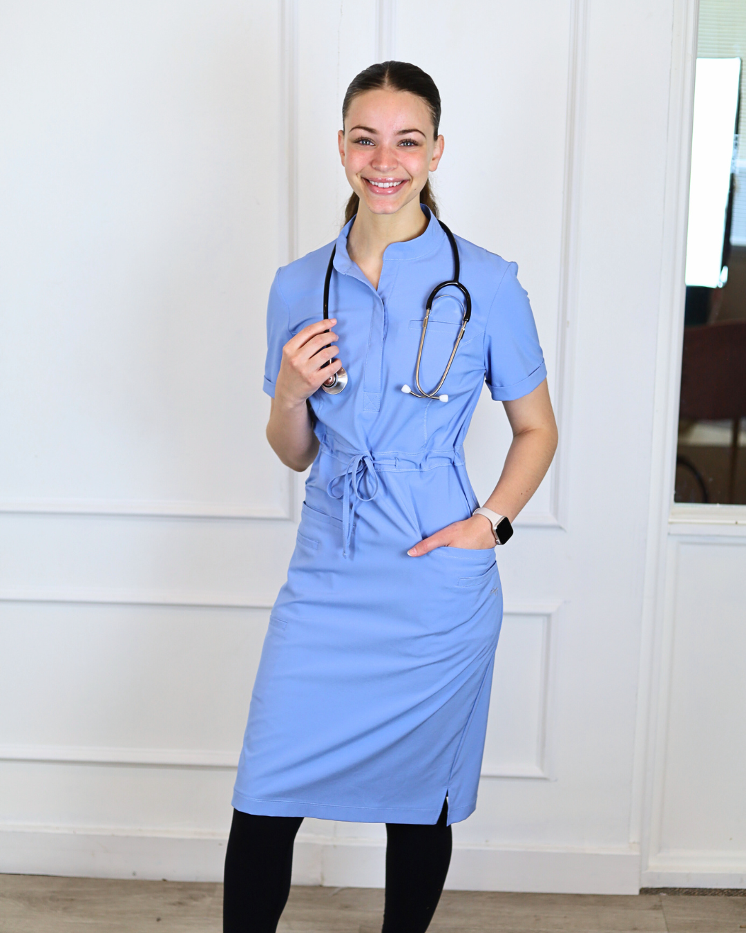 Women's Medical Scrub Dress
