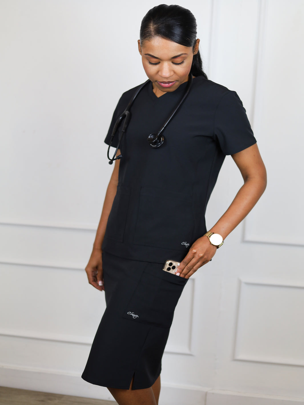 Women's Medical Scrub Skirt