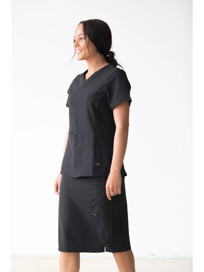 FINAL SALE- Original Scrub Skirt - Black
